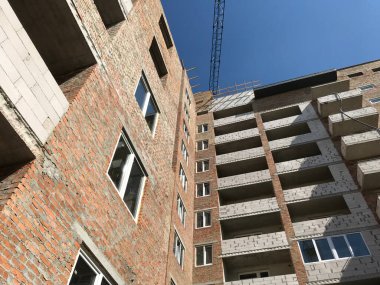 Site yapım aşamasında yeni evler ile oluşturma