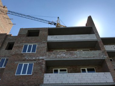 Site yapım aşamasında yeni evler ile oluşturma