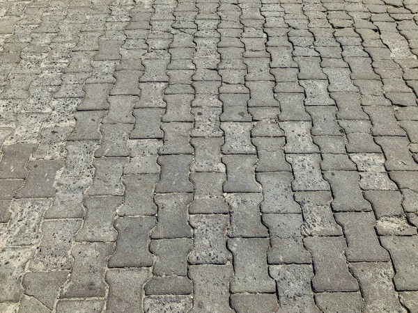 Paving Stones Various Colors Closeup Shot Daytime — Stock Photo, Image