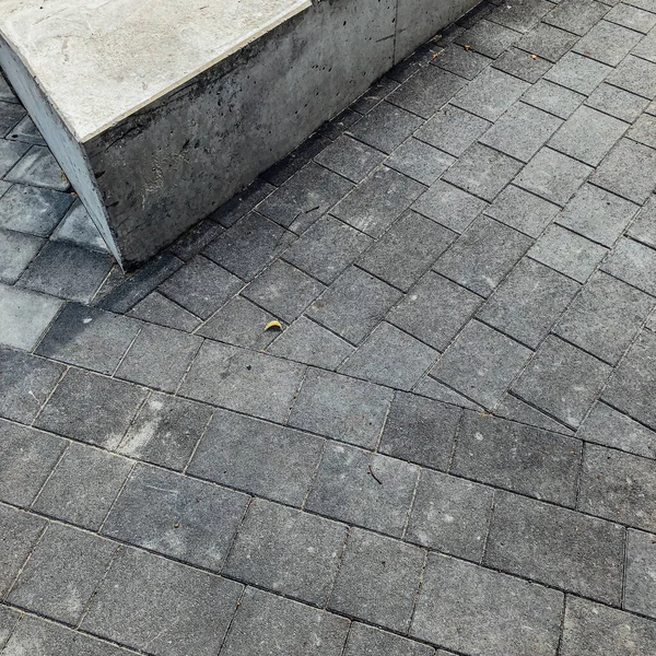 Paving Stones Various Colors Closeup Shot Daytime — Stock Photo, Image