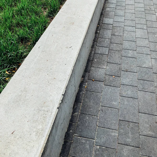 Stones Walking Path City Park Daytime — Stock Photo, Image