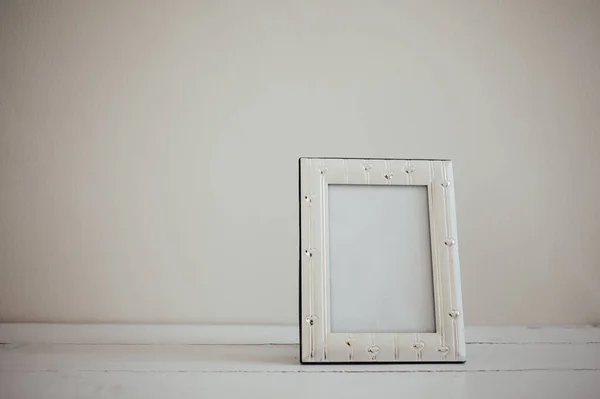 Vintage Photo Frame Isolated White Background — Stock Photo, Image