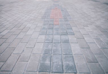 Gündüzleri şık bahçede çeşitli renklerde birbirine yakın köşeler.