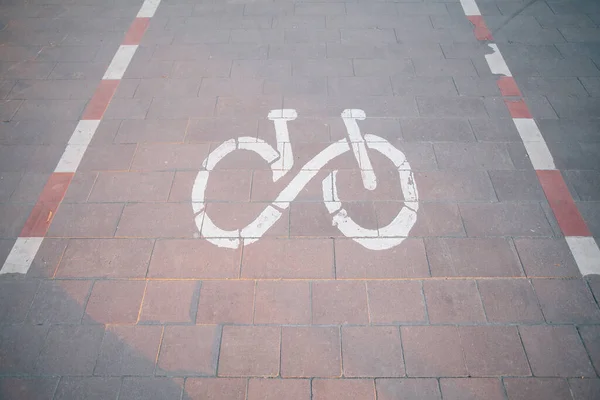 Stenen Van Wandelpad Stadspark Overdag — Stockfoto