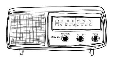 radyo antika sanat resim