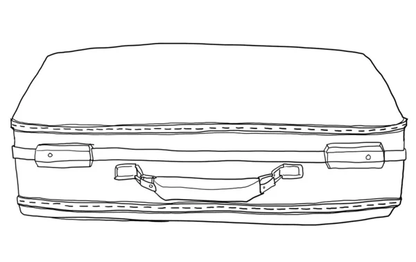 American Tourister Maleta línea de arte — Foto de Stock