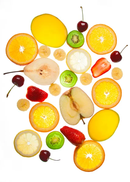 Tranches de fruits — Photo