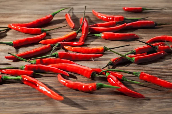 Rote Chilischoten — Stockfoto