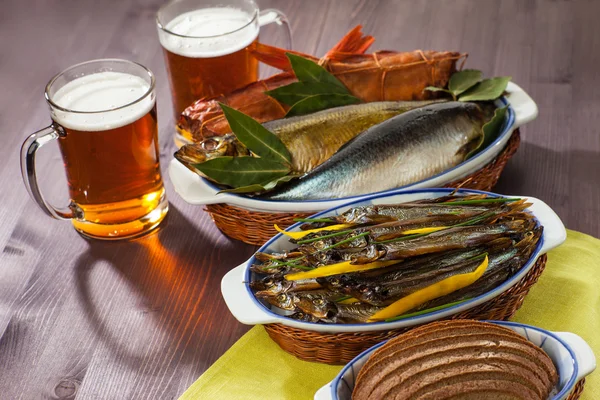 Deniz ürünleri bira meze