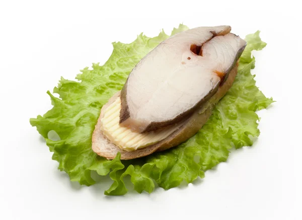 Рыбный сэндвич — стоковое фото