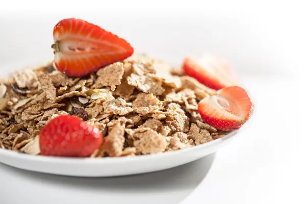 Natura morta sana - muesli — Foto Stock