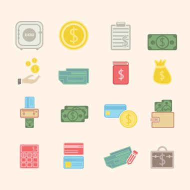 Finance Icons  clipart