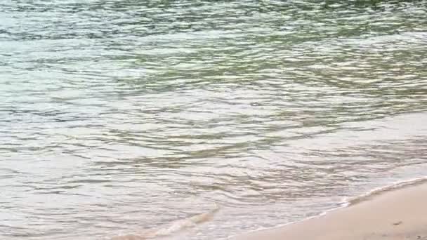 Zeitlupe Meer Von Thailand Landschaft Blick Auf Strand Meer Sommertag — Stockvideo