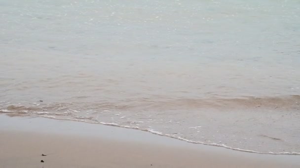 Zeitlupe Meer Von Thailand Landschaft Blick Auf Strand Meer Sommertag — Stockvideo