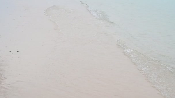 Mar Câmera Lenta Tailândia Vista Paisagem Mar Praia Dia Verão — Vídeo de Stock