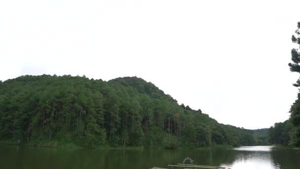 Pang Ung Dam Província Mae Hong Son Lugares Incríveis Tailândia — Vídeo de Stock
