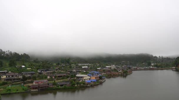 Tradicional Asiático Cidade Costa Rio Tailândia — Vídeo de Stock