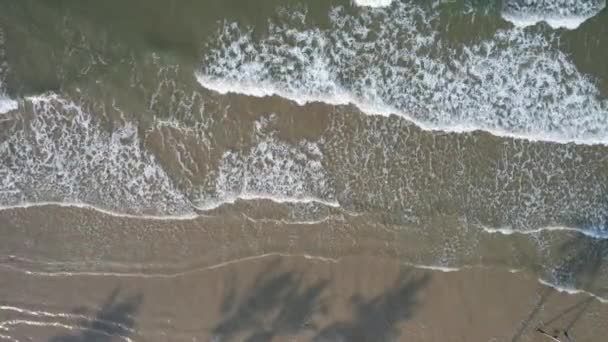 Άποψη Της Θάλασσας Chanthaburi Της Ταϊλάνδης Υψηλή Γωνία Από Drone — Αρχείο Βίντεο
