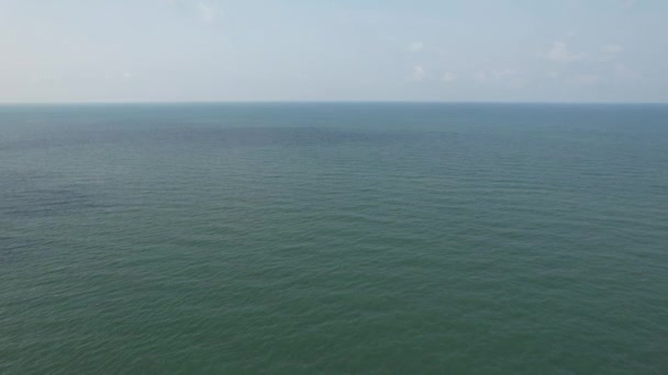 View Sea Chanthaburi Thailand High Angle Drone — Videoclip de stoc