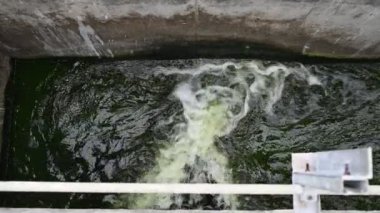 Su ile endüstriyel beton kanal