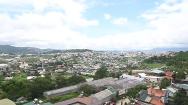 Vietnam 'daki şehrin havadan görünüşü