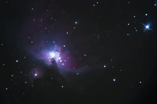 Nebulosa Orión También Conocida Como Messier M42 Ngc 1976 Una — Foto de Stock