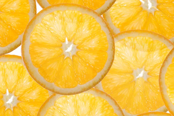 オレンジをスライスします。 — ストック写真
