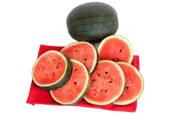 Watermelon split — Stock Photo, Image