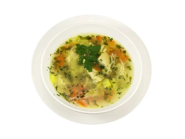 Zuppa di chiken . — Foto Stock