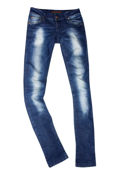 Moda moderna jeans skinny isolado . — Fotografia de Stock