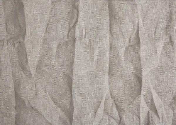ブラップブラウンの布の背景 キャンバス壁紙 空のファブリックの背景 縮れた食感 — ストック写真
