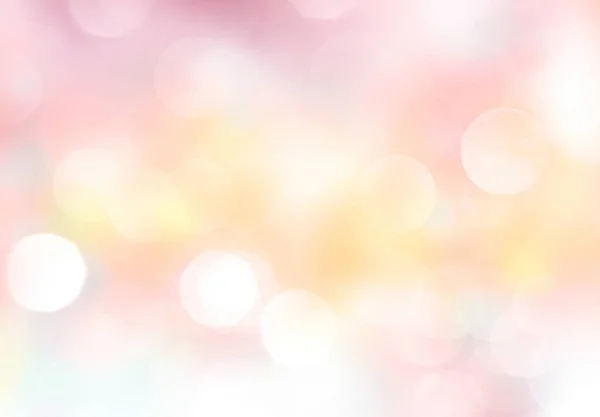 Spring Summer Natural Background Pink Yellow Blurred Backdrop Soft Abstract — Stock Photo, Image