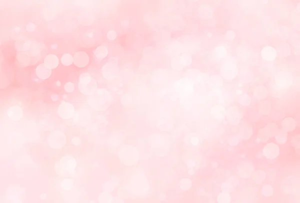Roze Zachte Bokeh Achtergrond Valentijnsdag Textuur Romantische Achtergrond — Stockfoto