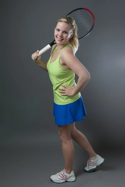 Professionele tennisspeelster — Stockfoto