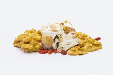 nuga ceviz ve wolfberries