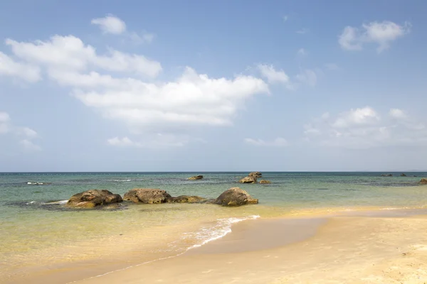 Sea sand stenar — Stockfoto