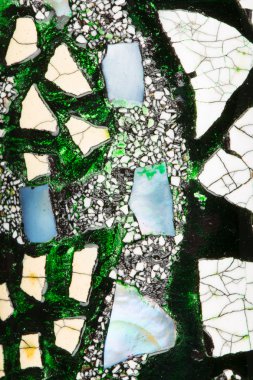 doğal taş kapanımları ile soyutlama 