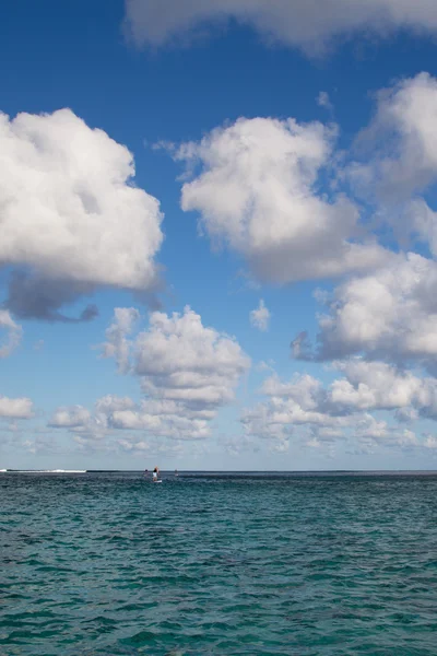 Mensen in de Oceaan — Stockfoto