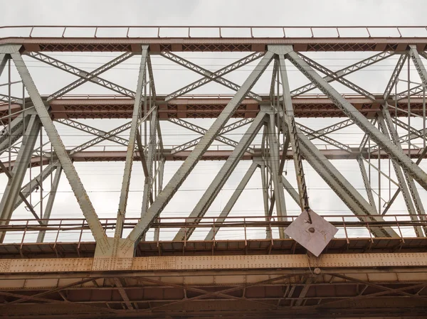 Bridge of steel and concrete — Stock Photo, Image