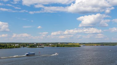 klyazminskoe su deposu olarak yaz