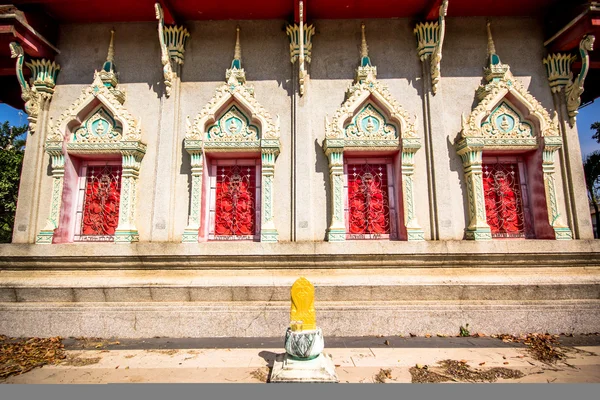 Antike Architektur am phra phutthabat Tempel, Thailand — Stockfoto