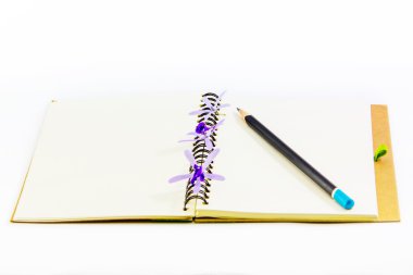 defter ve kalem yalıtım beyaz