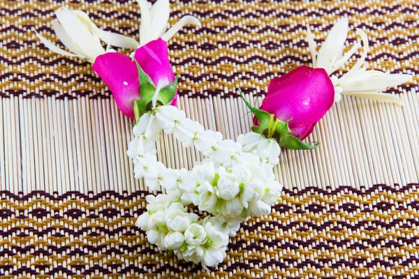 Maalai Bunga dalam Gaya tradisional Thailand — Stok Foto