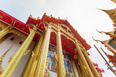 Tapınağın soyu, Tayland. Burası bir Budist tapınağı.