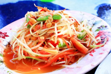 Tay papaya salatası