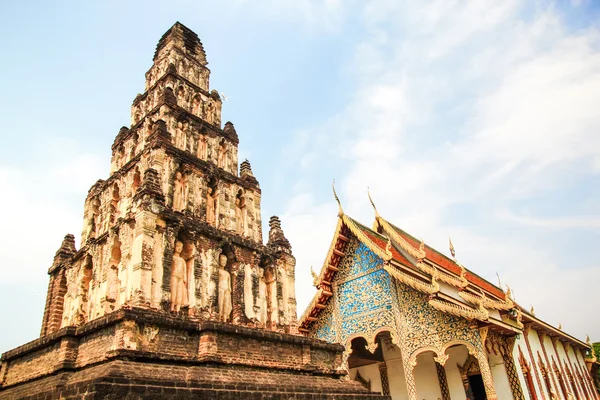 Templo tailandés del budismo, Wat Phra Yuen — Foto de Stock