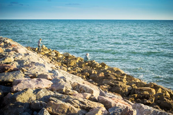 Balık adam kaya Chanthaburi, Tayland denize yakın — Stok fotoğraf