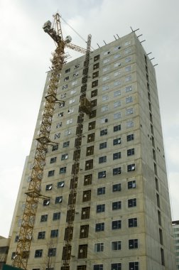 Yeni bir gökdelen inşaatı