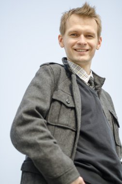 Genç başarılı iş adamı