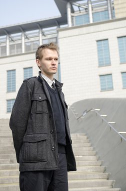 Genç başarılı iş adamı